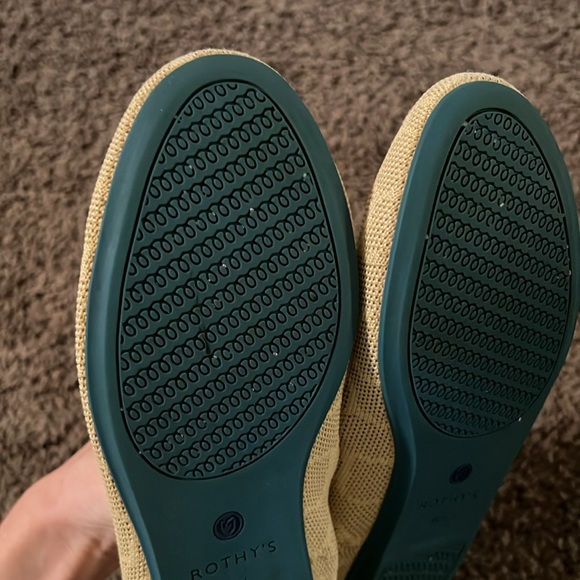 Rothy's Textile Tan Giraffe The Loafer Flat Comfort - Picture 10 of 13